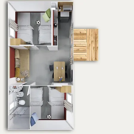 Sportwerk Chalets 호텔 *